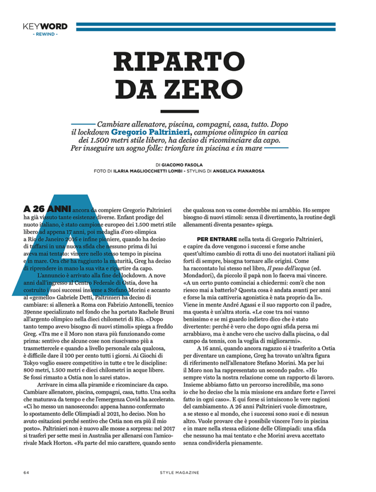 greg paltrinieri style magazine